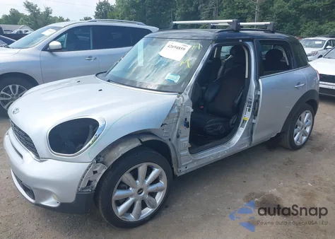 2014 Mini Countryman Cooper S from USA, damaged, VIN WMWZC3C50EWP28250